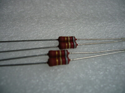 Lotto Di 10 Resistenze Philips MR25 100Ω 0.4W 2% - Pellicola Metallica Assiale