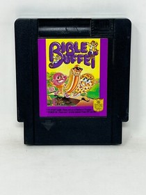 NES Nintendo - Bible Buffet - CIB Complete - CLEAN BOX / Tested