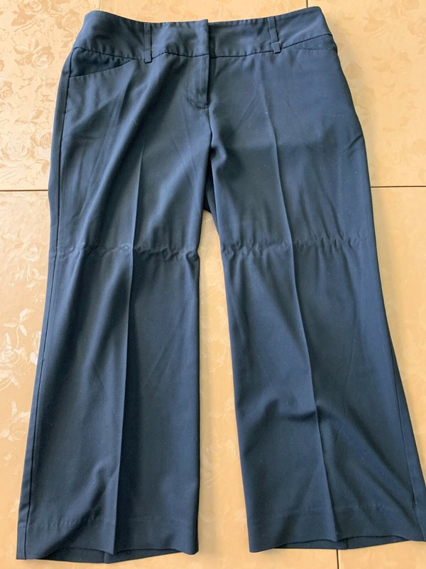 Girls Capri Pants Apt. 9 Ava Wide Leg Black Capri Pants - Size 8