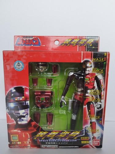 Lot 3 Figurines Space Sheriff X-Or Gavan, Sharivan, Shaider GD Bandai Neuf - Imagen 6 de 7