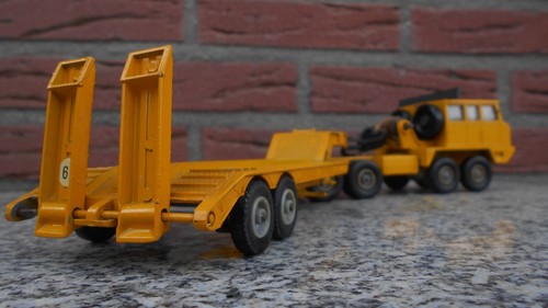 SOLIDO tracteur BERLIET T12 Convoi transport Exceptionell jaune 1:50 - Photo 7/8