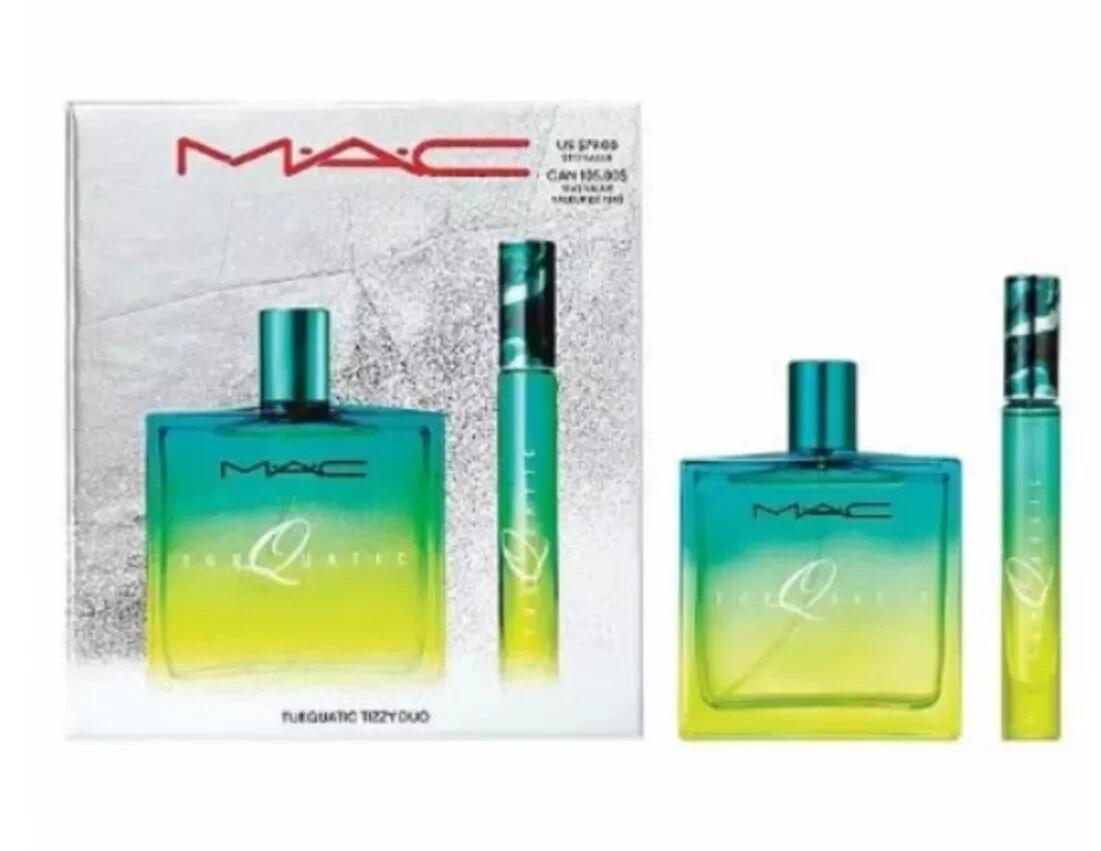 MAC Turquatic Tizzy Fragrance 2pcs Set 3.2 Oz EDT and Rollerball