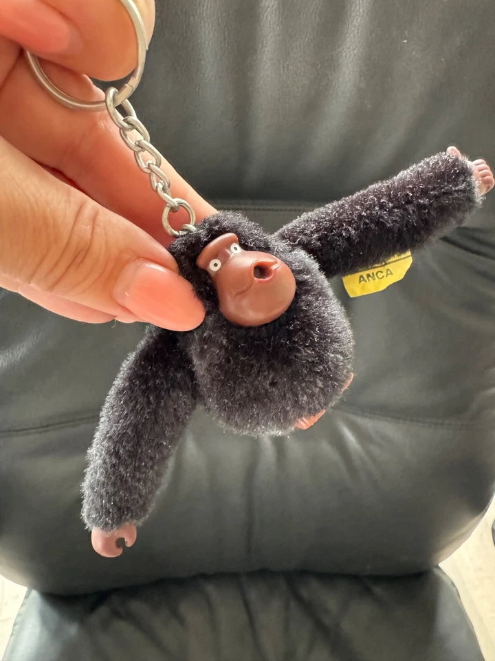 Kipling Affe DARLING dunkelbraun Keychain Plüsch Äffchen Schlüsselanhänger Figur - Bild 4 von 4