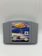 Automobili Lamborghini Nintendo 64 N64 Original Authentic Genuine Game!