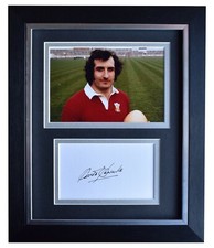 Gareth Edwards Signed 10x8 Framed Autograph Photo Display Wales Rugby Union COA