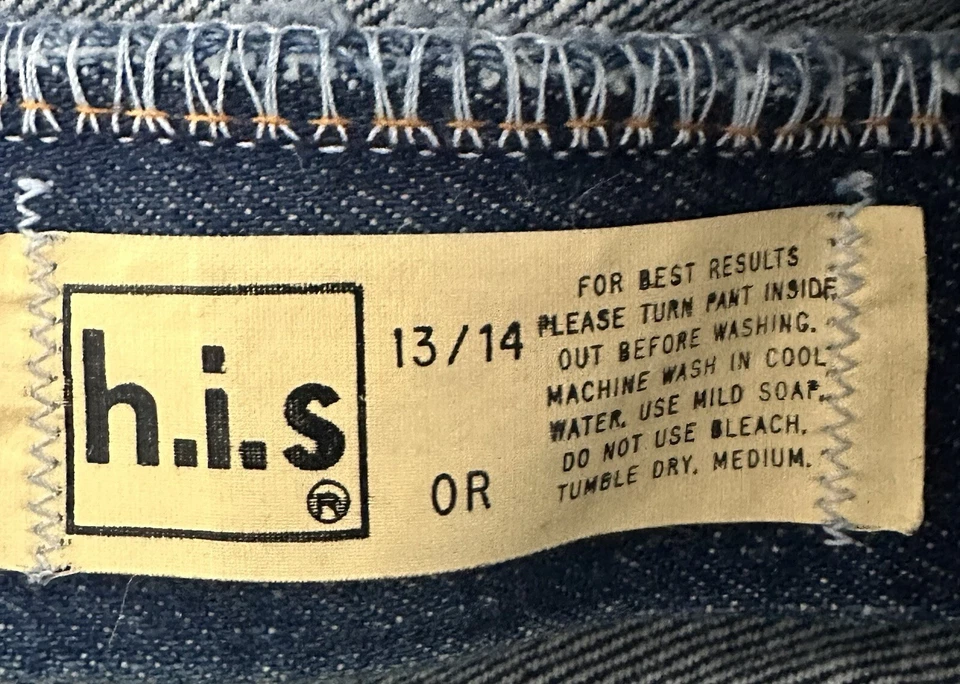 Vintage 80’s Women’s Chic Jeans Size 13/14 Made In USA - Image 4 of 4