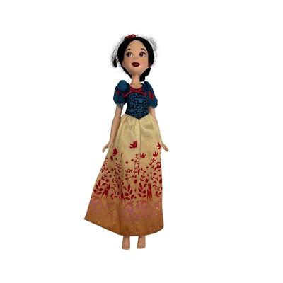 Disney Snow White Princess Doll Hasbro 2016 10'' Blue Yellow
