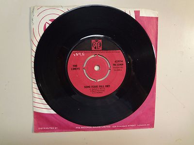 LIMEYS: Some Tears Fall Dry-Half Glass Of Wine-U.K. 7'' 1965 PYE Records 7N.15909