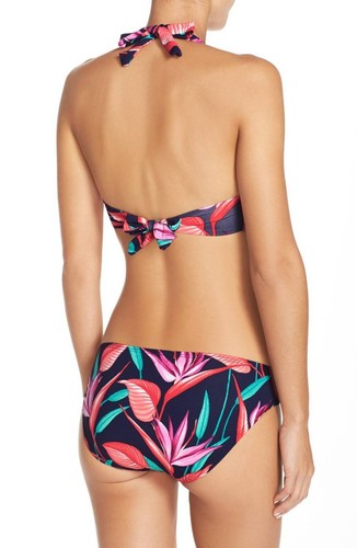 Nwt Tommy Bahama Bird Of Paradise Uw Tasse Neckholder Bh Bikini Top 34C - Picture 4 of 10