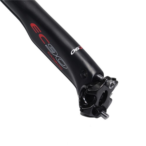 EC90 Aero Carbon Road Cyclocross eBike Cycling Seatpost 27.2mm Bike Post Black - Picture 4 of 7