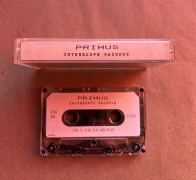 Vintage Interscope Records PRIMUS radio station Demo Tape