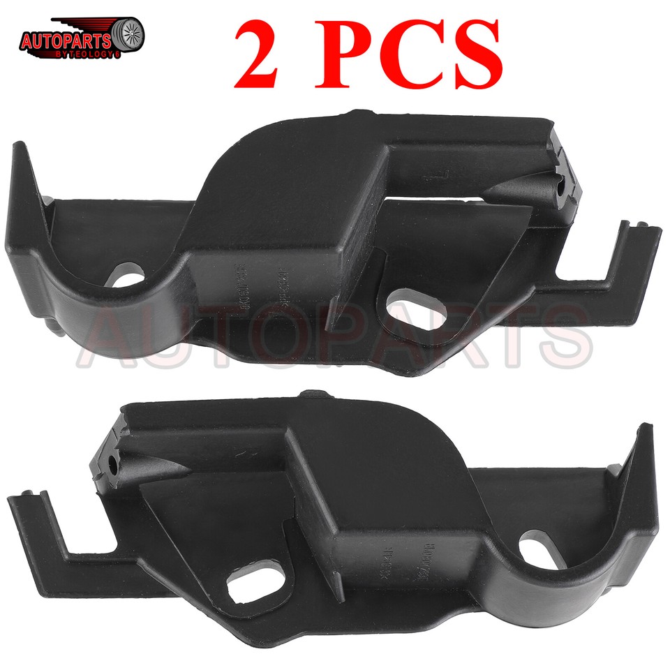 2 PCS For Audi A4/S4 A4 Quqttro 2013-2016 Black LH+RH Front Bumper ...