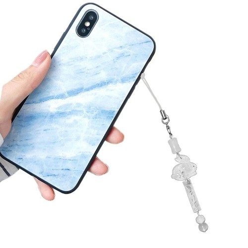 Rabbit Phone Charm Phone Pendant Stylish Accessory Acrylic Material Phone Chain - Zdjęcie 2 z 8