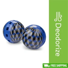 Shoe Deodorizer Balls 2 Pack Odor Eliminator Freshener Multi Use Freshness Boost