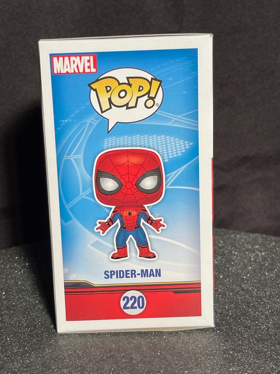 Funko Pop Marvel #220 SPIDER-MAN from Spider-Man Homecoming | eBay