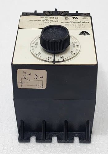 EAGLE SIGNAL CONTROLS BR15A6 TIMER 0-60 sec 120V 50/60Hz #2 - Picture 5 of 5