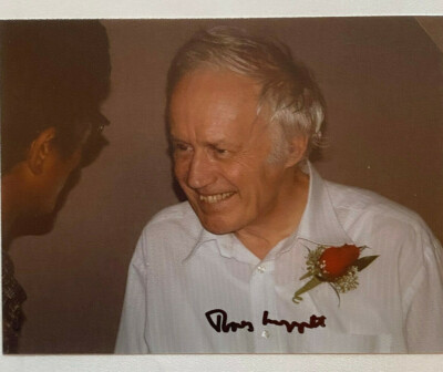 Sir Anthony James Leggett  - Nobelpreis Physik 2003 - original Autogramm