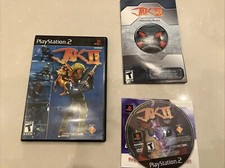 Jak 2 II PS2 Complete CIB W/ Manual - Black Label - PlayStation 2 Tested