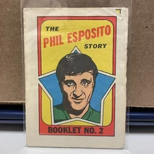 1971-72 TOPPS STORY BOOKLETS #2 PHIL ESPOSITO BRUINS