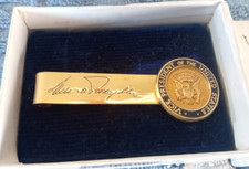 Nelson Rockefeller Vice Presidential Seal Tie Bar Clip