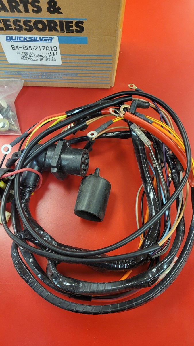 Mercury Mercruiser Quicksilver Oem Part # 84-806217A10 Harness Kit