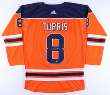 Kyle Turris Signed Edmonton Oilers on Ice Adidas Style Jersey (Beckett) Center