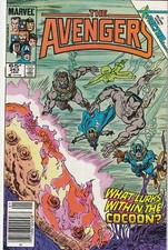 AVENGERS #263 NM/M WHITE PAGES--NEWSSTAND EDITION--RETURN OF JEAN GREY!