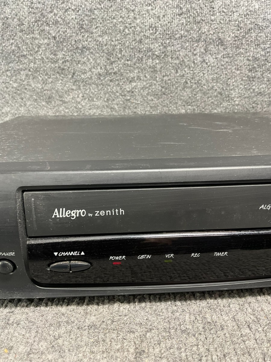 ガレッジセール　プレイボール　VHS Zenith Vrb4215 VCR Video Cassette Recorder VHS Player for sale