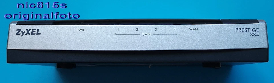 Zyxel Prestige 334 Broadband DSL/Cable Security Sharing Router, 4 x 10/100 - Image 4 of 4