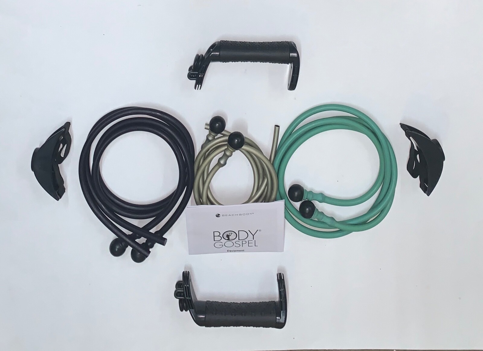 Beachbody 10Piece Resistance Band Set Body Gospel Home Fitness