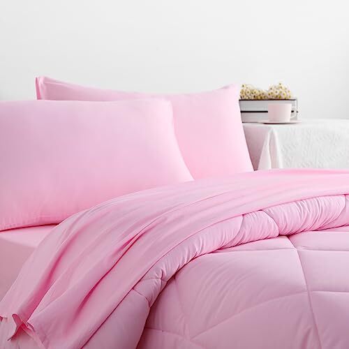Twin Comforter Set with Sheets 5 Pieces Soft and Breathable Twin Bedding Set ... - Picture 7 of 9