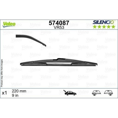 Wischblatt Valeo 574087 Silencio Rear für Renault Dacia Hinten