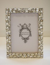 Olivia Riegel Crystal "Roxanne" 5x7 Photo Frame New in Box