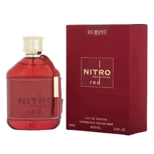 Nitro Red Pour Homme by Dumont Paris 3.4 oz EDP Cologne for Men NIB