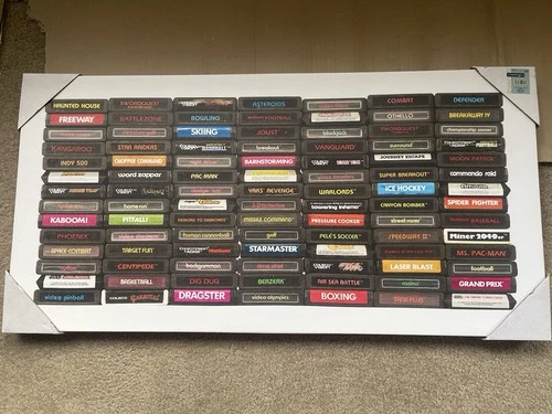 Atari Game Picture New  30w x 15l x 11/2h