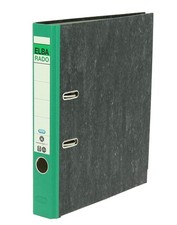 Elba Rado Ring Binder/Folder, Clouded Marble A4, Narrow 1 Item gr n black, gre