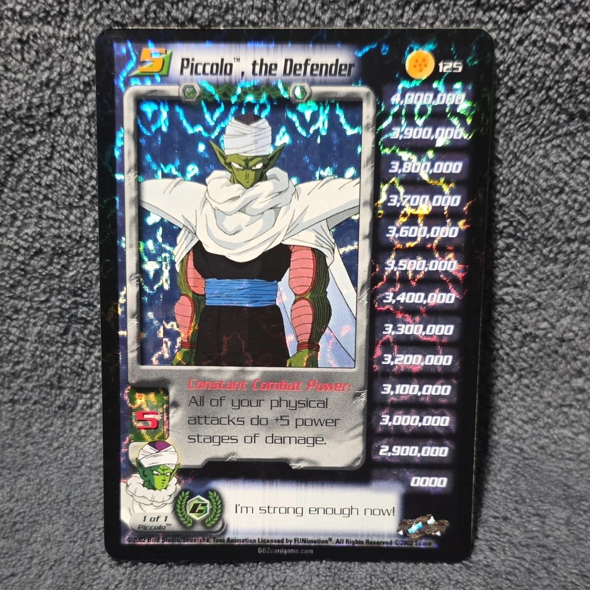 Dragon Ball Z TCG Ultra Rare Individual Collectible Card Game
