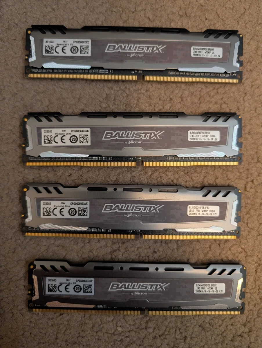 Micron DDR4 SDRAM 16 GB Total Capacity Memory (RAM) for sale | eBay