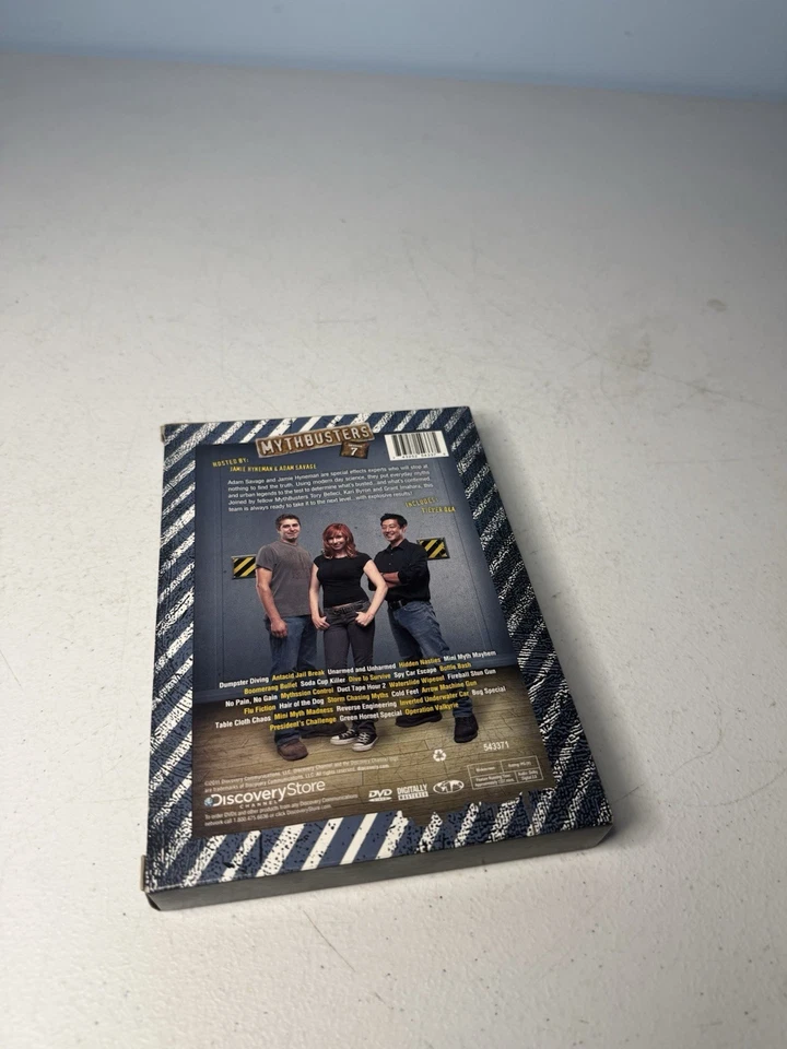 Mythbusters Season 7 DVD 2011 Box Set Nice Condition - Image 2 of 4