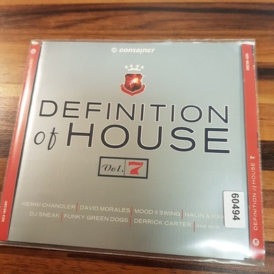VARIOUS definition of house vol. 7 VG+/VG+ (CD Album, Electronic, Container)