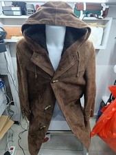 Giacca Uomo In Pelle Marrone Taglia 50 AT236