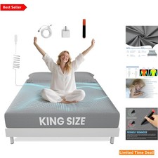 King Size Grounding Sheets - 90 Organic Cotton  10 Silver for Improved Sleep