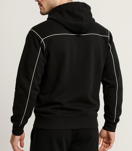 Adidas - Sweat à capuche - Hoodie - Logo Brodé - Taille M - Homme - Noir - Picture 2 of 11
