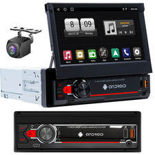 7" 1Din 64GB Android13 Autoradio MP5-Player Kabelloses CarPlay Android AUTO NAVI
