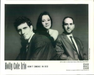 Press Photo: HOLLY COLE TRIO 8x10 B&W 1993