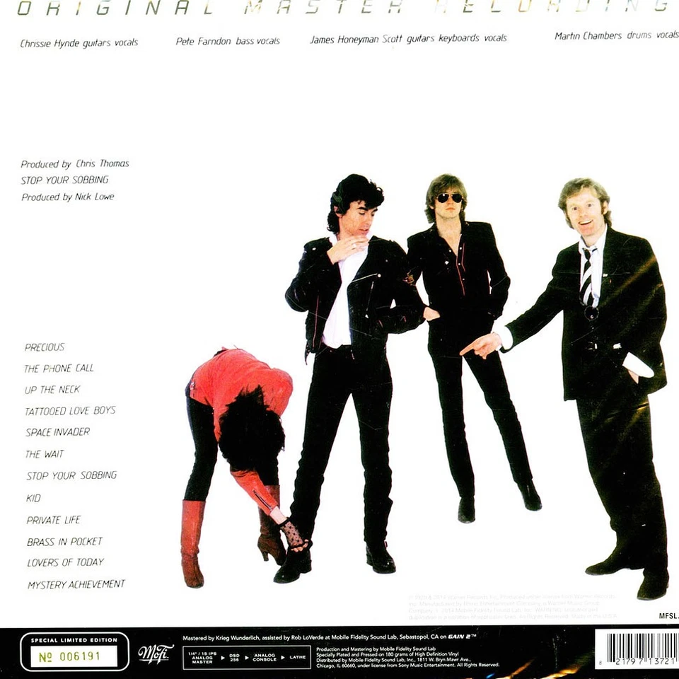 The Pretenders - The Pretenders (Vinyl LP - 1980 - US - Reissue) - Bild 2 von 2