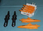 G.I. GI JOE gijoe SNOW CAT PARTS LOT includes unbroken missile launcher FREESHIP