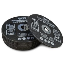 LOT 10 DISQUES BGS TECHNIC 75 mm pour MEULEUSE DISQUEUSE PNEUMATIQUE