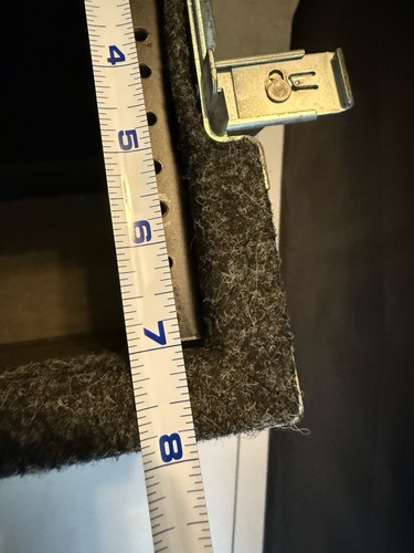 Grundorf 4 Space Rack Case Carpeted Great Condition - Picture 10 of 11