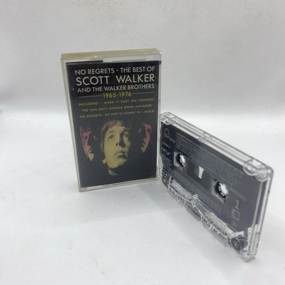 Scott Walker & Walker Brothers - No Regrets - Best Of 1965-1976 Cassette Tape